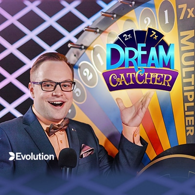 Dream Catcher — live game show game by Evolution — play at Aurelia