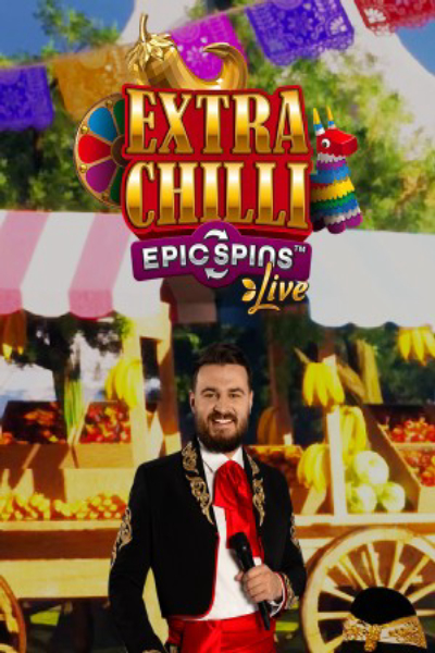 Extra Chilli Epic Spins — live game show game by Evolution — play at Aurelia