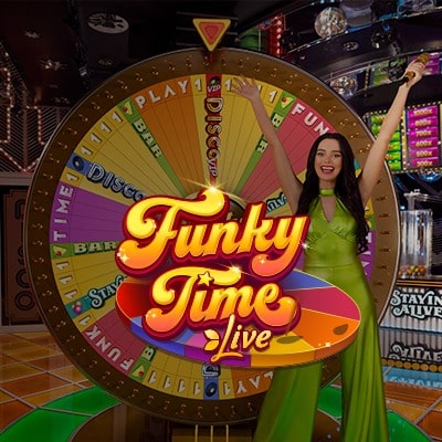 Funky Time — live game show game by Evolution — play at Aurelia