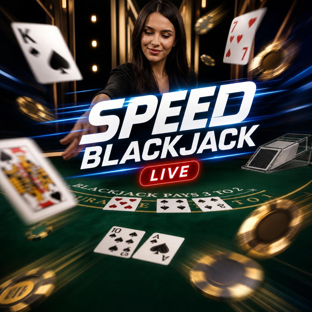 Speed Blackjack — live blackjack game by Evolution — play at Aurelia