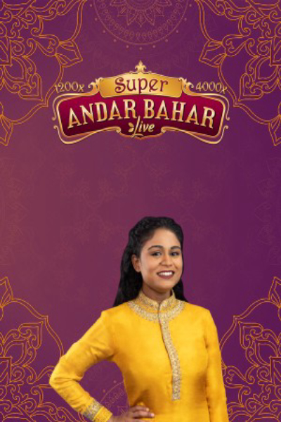 Super Andar Bahar — live game show game by Ezugi — play at Aurelia