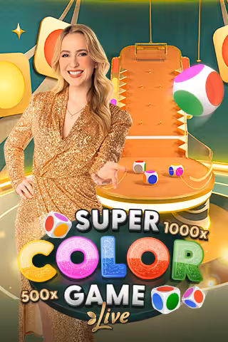 Super Color Game — live game show game by Pragmatic Play — play at Aurelia