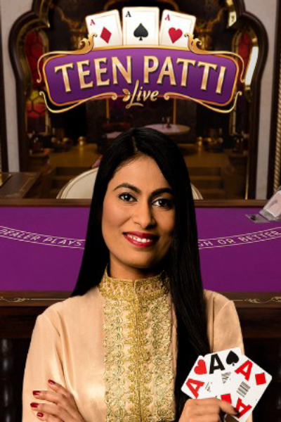 Teen Patti Live — live game show game by Ezugi — play at Aurelia