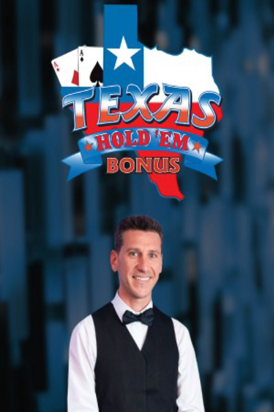 Texas Hold'em Bonus — live blackjack game by Evolution — play at Aurelia