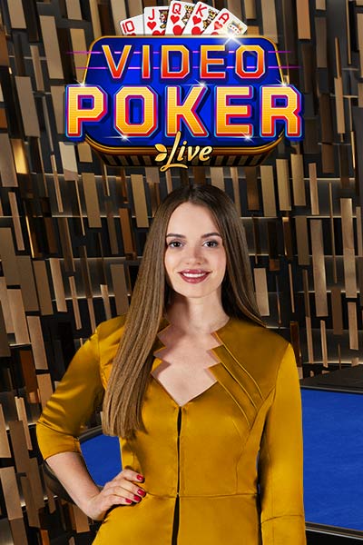 Video Poker Live — live game show game by Evolution — play at Aurelia
